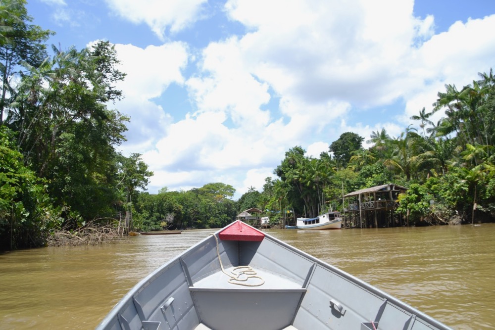 River taxi in the Amazon