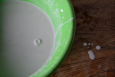 dissolved masa in milk 